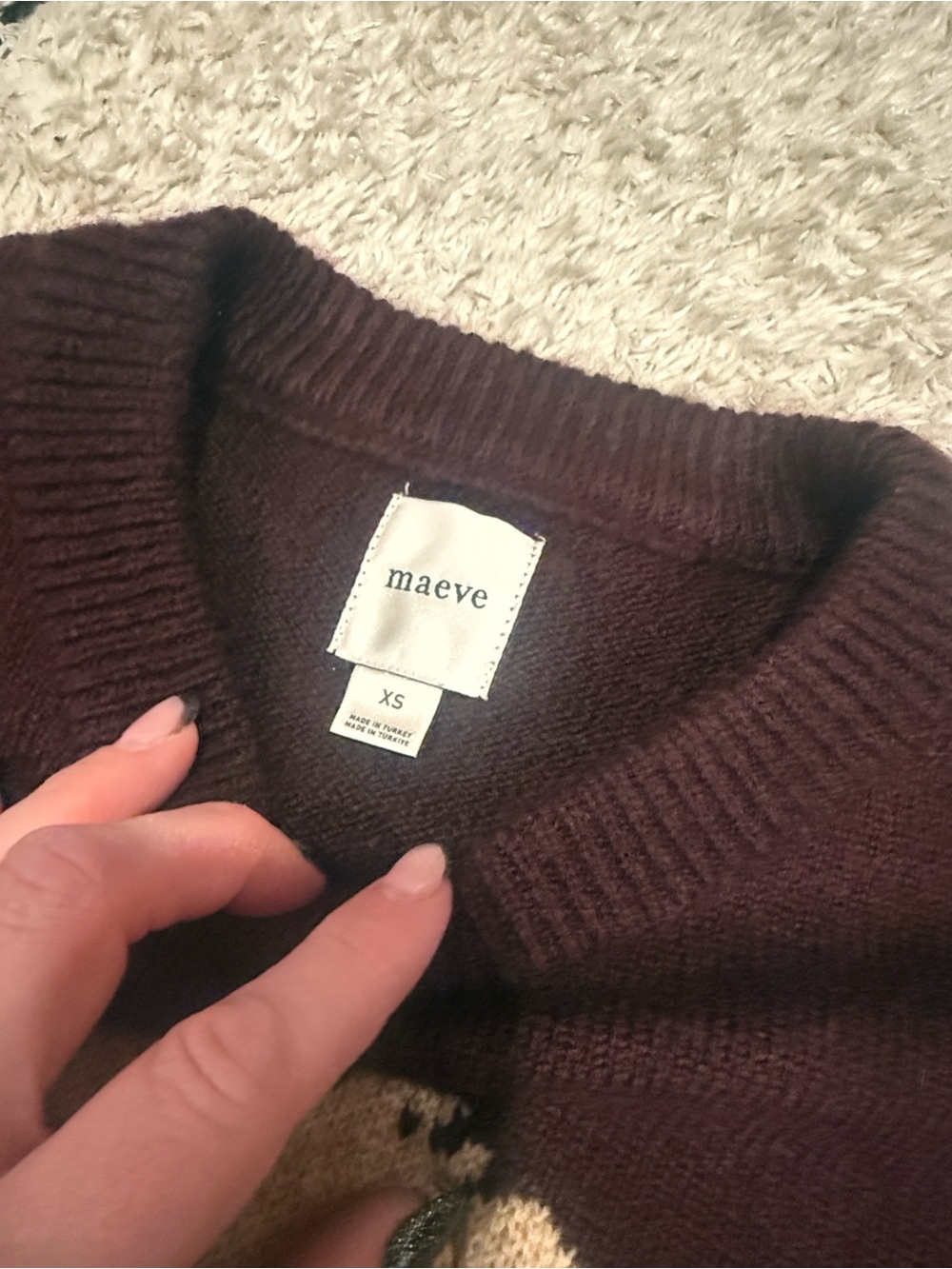 anthropologie maeve dog sweater new xs - Picture 4 of 6